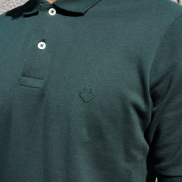 WEB限定]Standard Polo shirt(ポロシャツ)苔色/グリーン期間限定10%OFF 