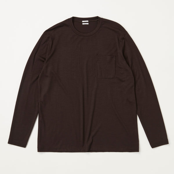 Wool longsleeve T-shirt(ウール ロングスリーブTシャツ) – IKIJI OFFICIAL SITE