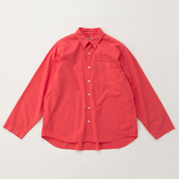 【6/2までの期間限定50%OFF】Garment dyed shirts(製品染めシャツ)<br>4色展開