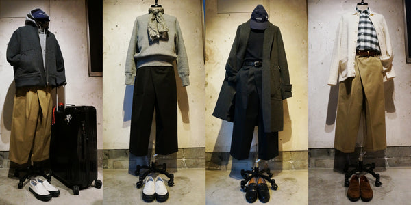 【期間限定20%OFF】挑戦するなら今！チノ素材の袴パンツ