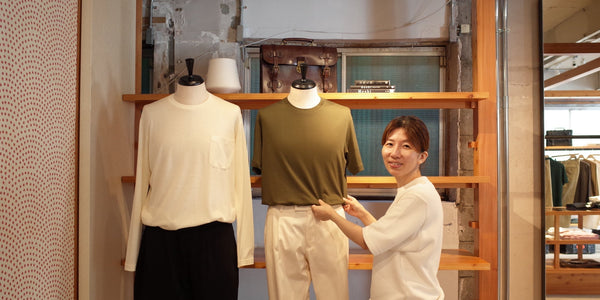 新品　IKIJI イキジ　麻混カットソー　L 生成りオフホワイト Tops/Outerwear/Jackets – IKIJI OFFICIAL SITE