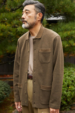 <2024AW新作>Wool Cotton Work jacket(ウールコットンワークジャケット)<br>※残り一点