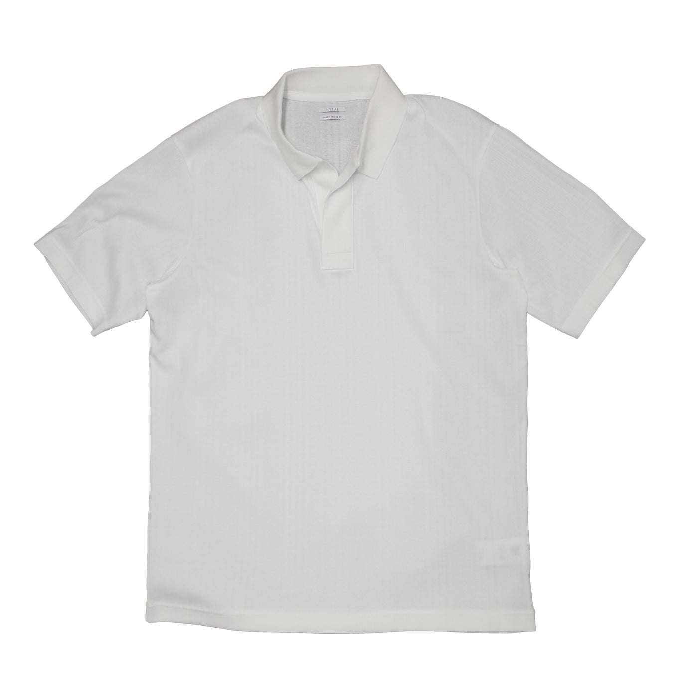 Skipper poloshirt(スキッパーポロシャツ) – IKIJI OFFICIAL SITE