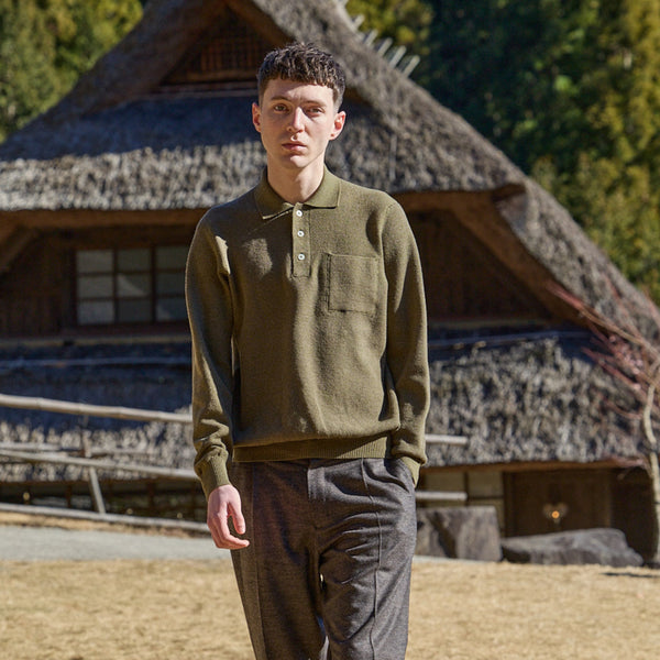 <2025AW新作>Molded poloshirt(成型ポロシャツ)