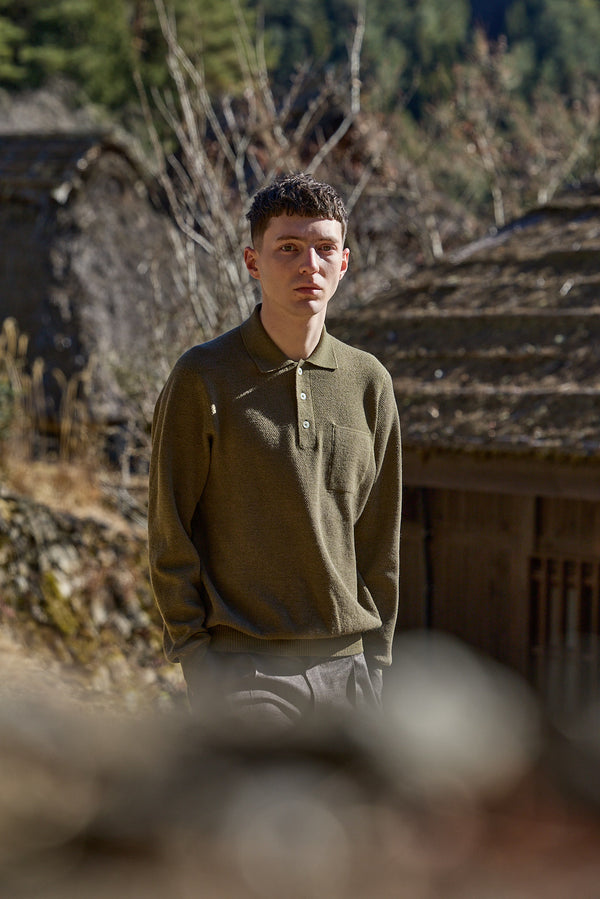 <2025AW新作>Molded poloshirt(成型ポロシャツ)