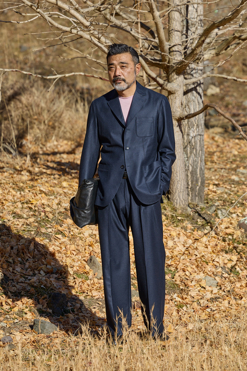 2025AW新作>Wide trousers(ワイドトラウザーズ) – IKIJI