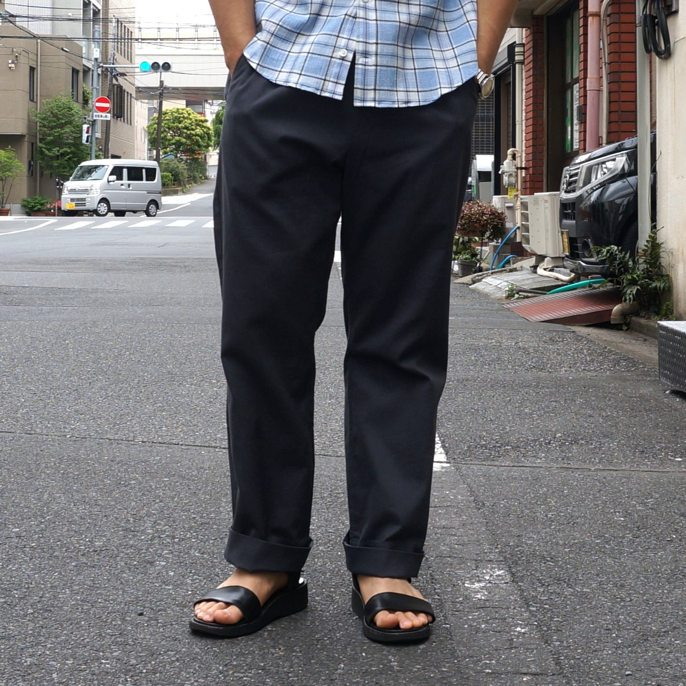 Cotton linen Easy-pants(コットンリネンイージーパンツ) – IKIJI OFFICIAL SITE