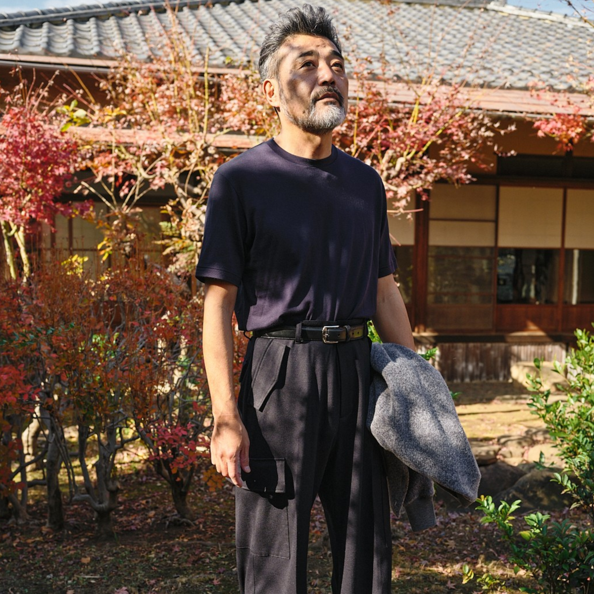 IKIJI　ウールカシミヤ　ノーカラージャケット　シャツ FEATURED ITEMS – IKIJI OFFICIAL SITE