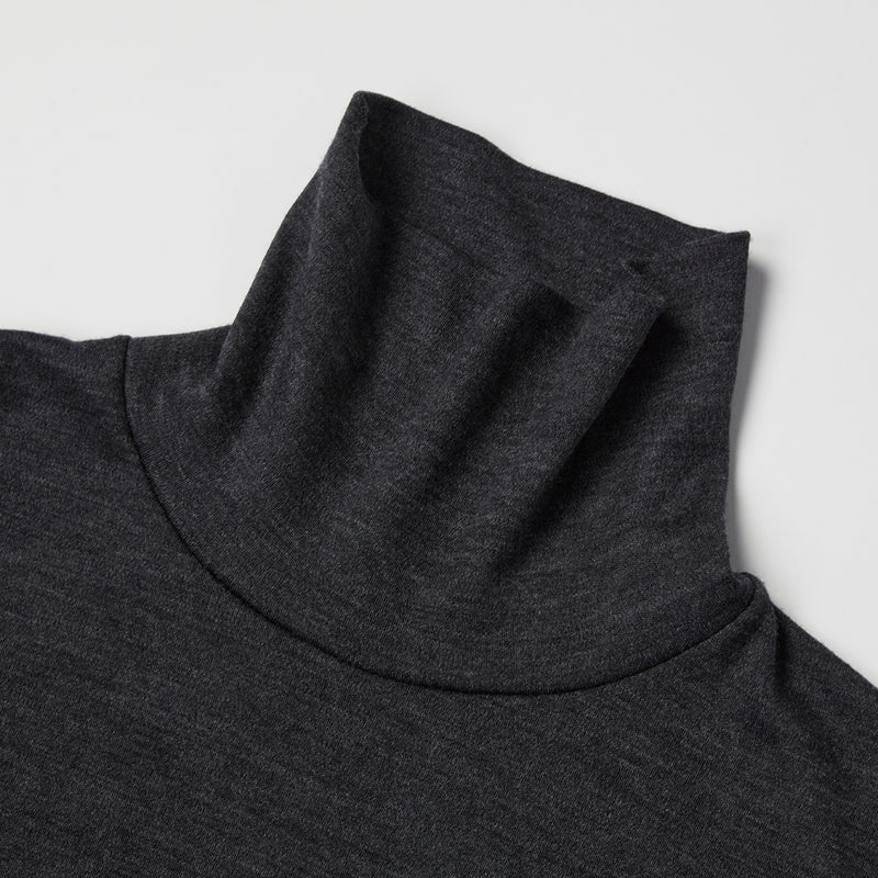 Wool High neck(ウールハイネック)※2色展開 – IKIJI OFFICIAL SITE