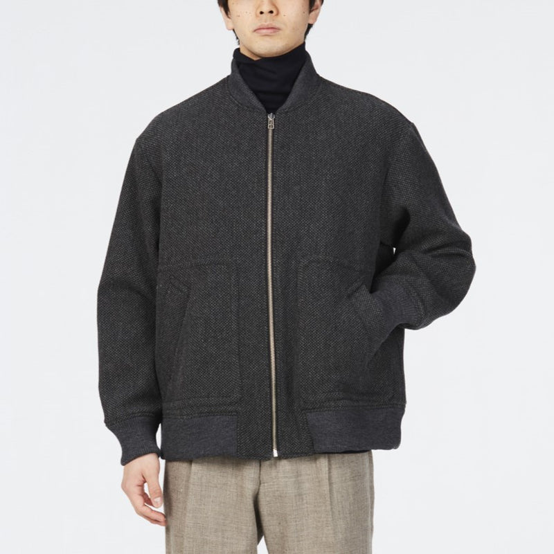 French Wool Blouson(フレンチウールブルゾン) – IKIJI OFFICIAL SITE