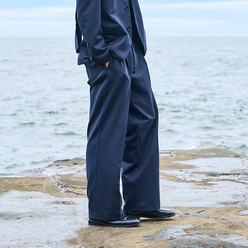 sansangear 26ss WIDE PANTS サイズ4 SANSAN GEAR】 23SS BIG POCKET PANTS MIDNIGHT BLUE (San San Gear