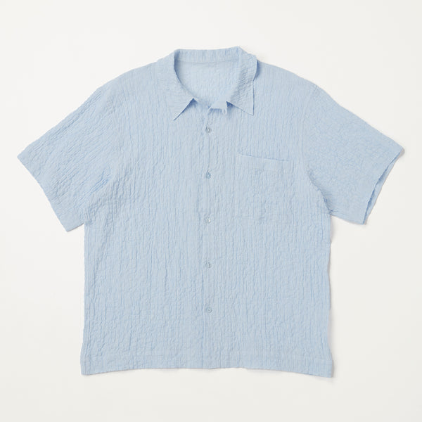 <24SS新作>Linen short-sleeve  shirt(リネン半袖シャツ)