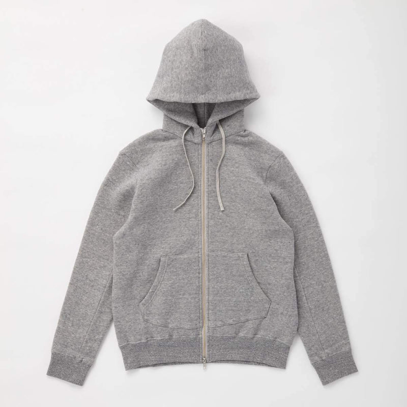 IKIJI - Zip front hoodie(裏起毛ジップパーカー) – IKIJI OFFICIAL SITE