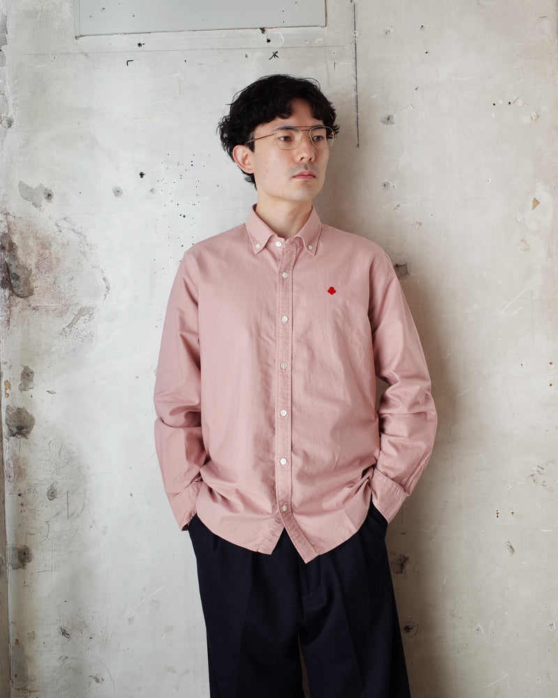 【GW特別企画2枚以上でさらに20%OFF】Button Down Shirts(定番ワンポイント ボタンダウンシャツ)<br>※5色展開