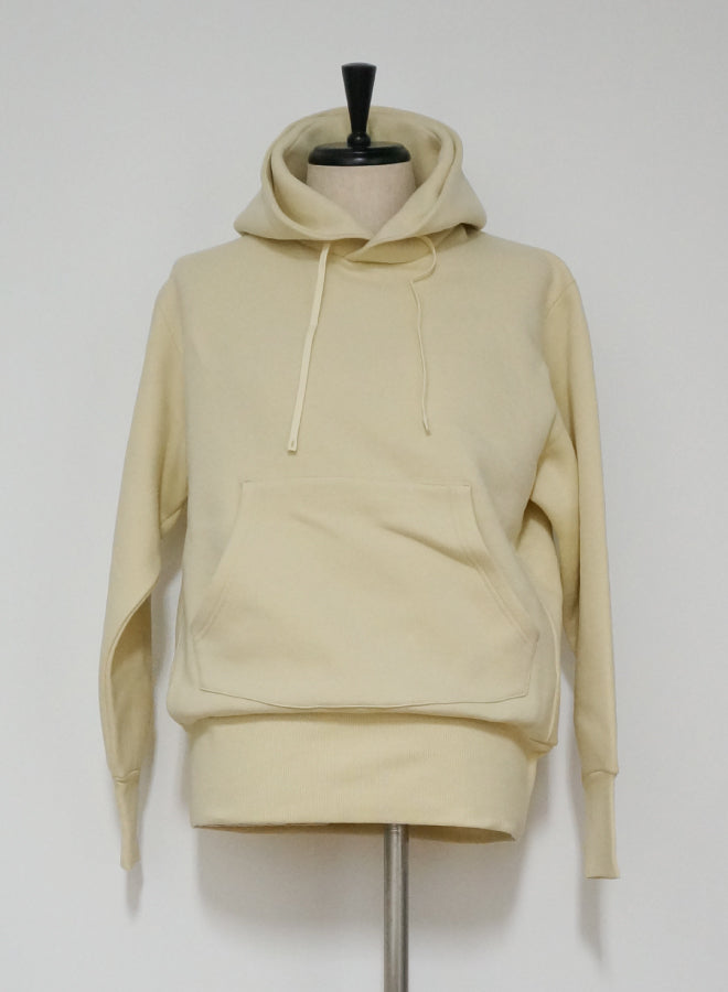 <2024AW新作>Pullover hoodie(裏起毛プルオーバーパーカー)<br>淡黄(クリーム)<br>※残り一点