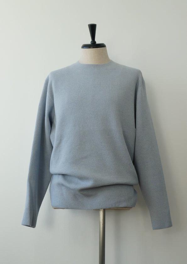 <2024AW新作>Molded crewneck(成型クルーネック)