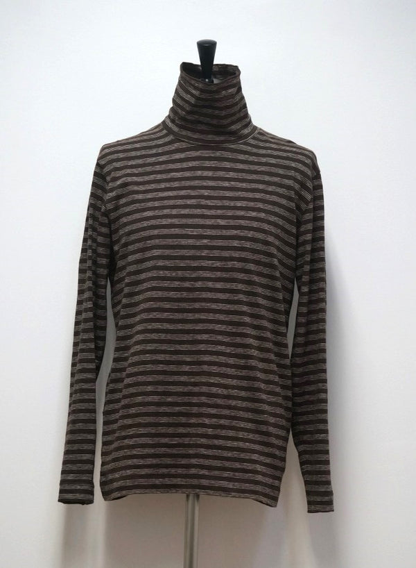 <2025AW新作>Stripe L/S highneck T-shirt(ボーダーハイネックTシャツ)