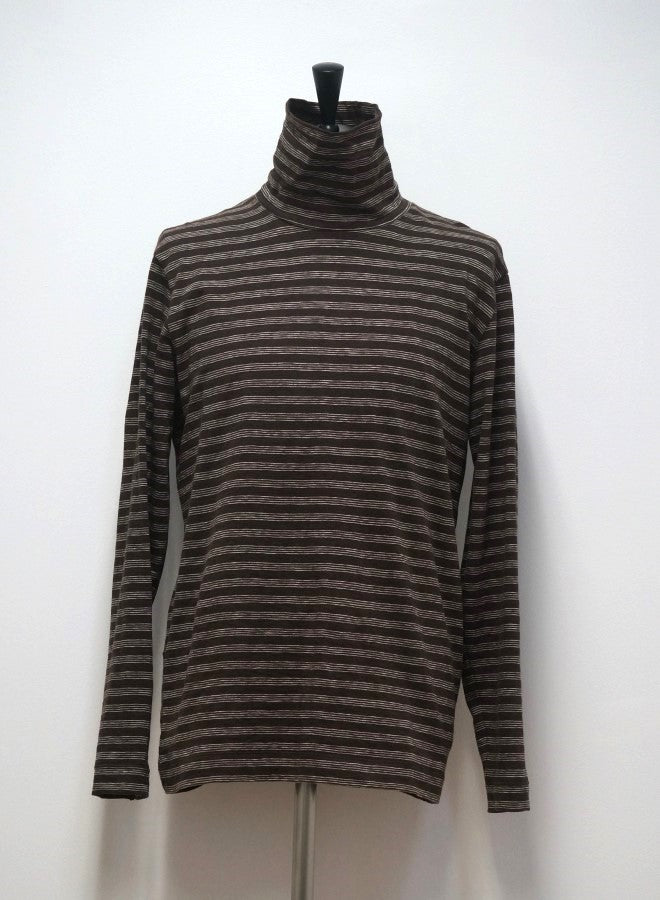<2025AW新作>Stripe L/S highneck T-shirt(ボーダーハイネックTシャツ)