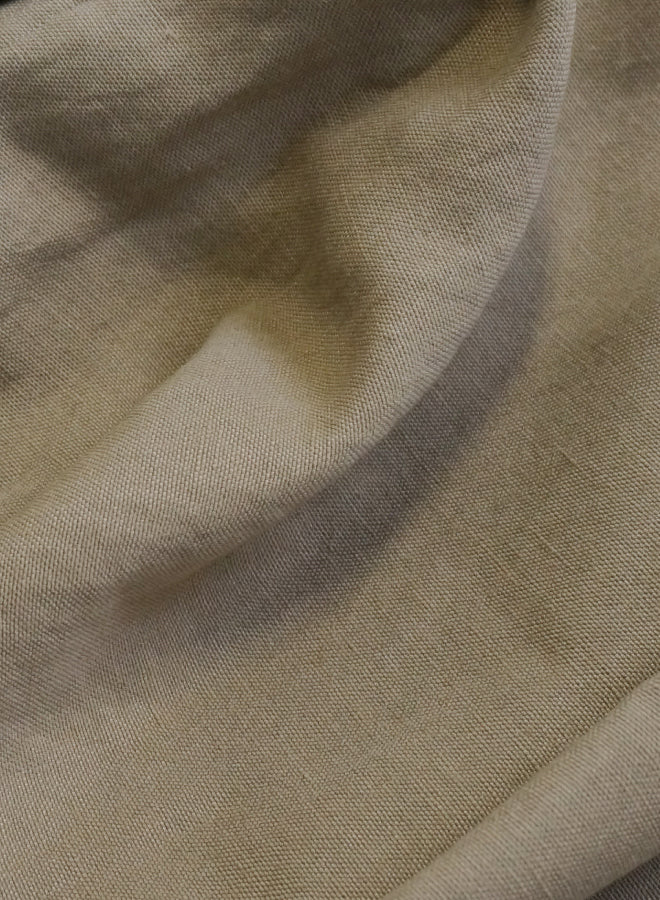 <2024AW新作>Wool linen shirt(ウールリネンスタンドカラーシャツ)