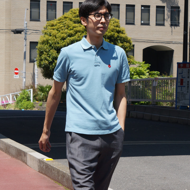 Garment dyed Polo Shirts(製品染めポロシャツ)<br>※5色展開
