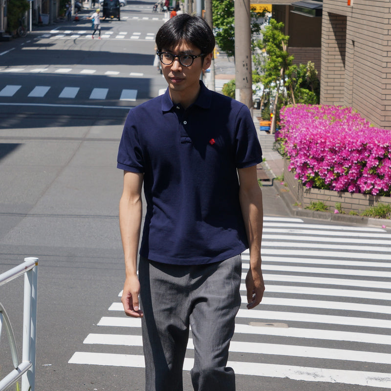 Garment dyed Polo Shirts(製品染めポロシャツ)<br>※5色展開<br>※3/5再入荷