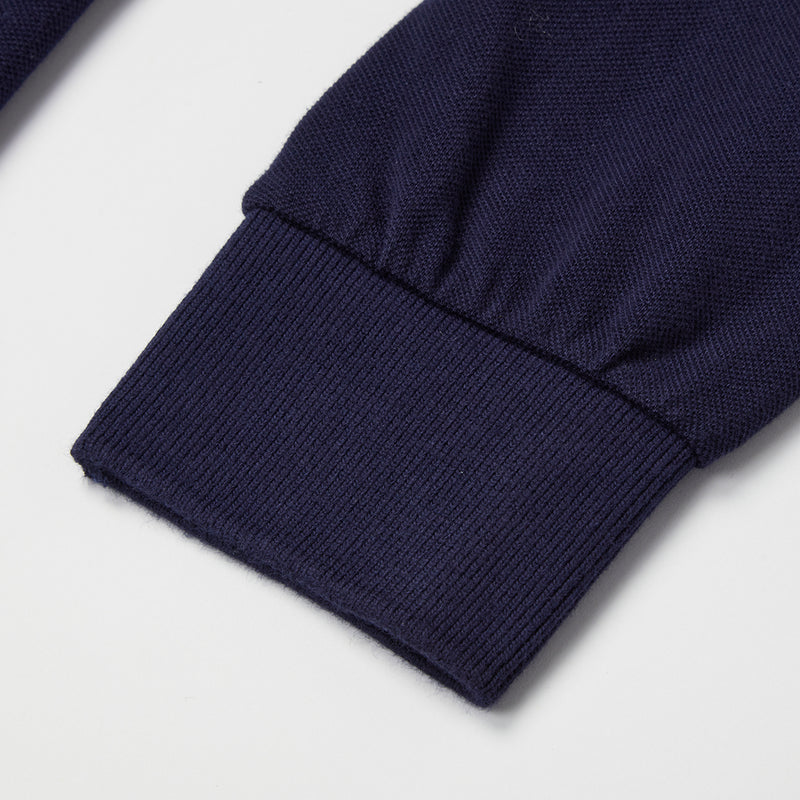 【予約商品】 Garment dyed Longsleeve Polo Shirts(製品染め長袖ポロシャツ)<br>※受付終了
