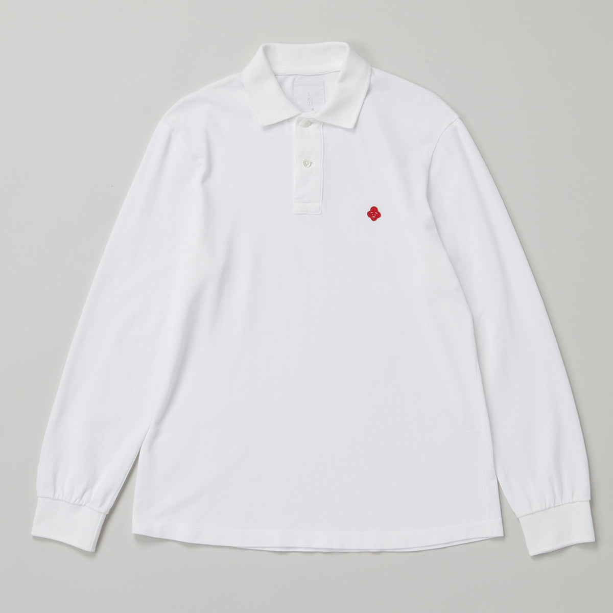 Garment dyed Longsleeve Polo Shirts(製品染め長袖ポロシャツ) – IKIJI OFFICIAL SITE