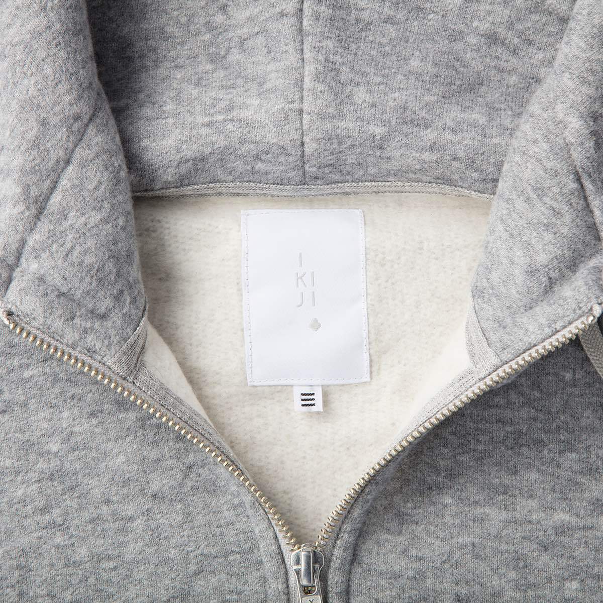 IKIJI - Zip front hoodie(裏起毛ジップパーカー) – IKIJI OFFICIAL SITE