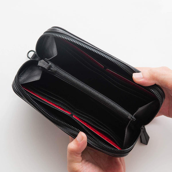 Horween Zip Around Wallet(ホーウィンラウンドジップ モノグラム ロングウォレット)